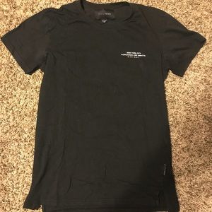 Small black Social Disorder shirt from Cotton On